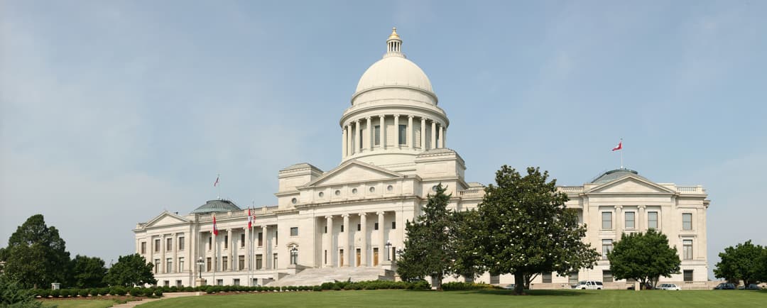Picture of the Court House in Little Rock, Arkansas.